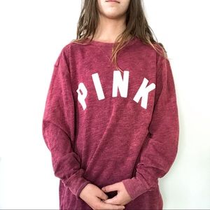 PINK! Pullover sweatshirt